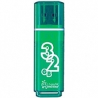 USB флэш-диск 32GB Smart Buy   Glossy green